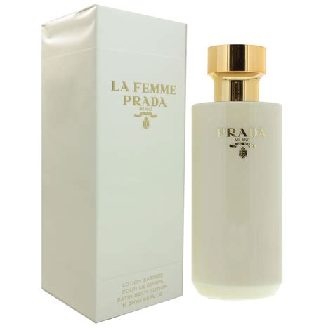 prada la femme body lotion